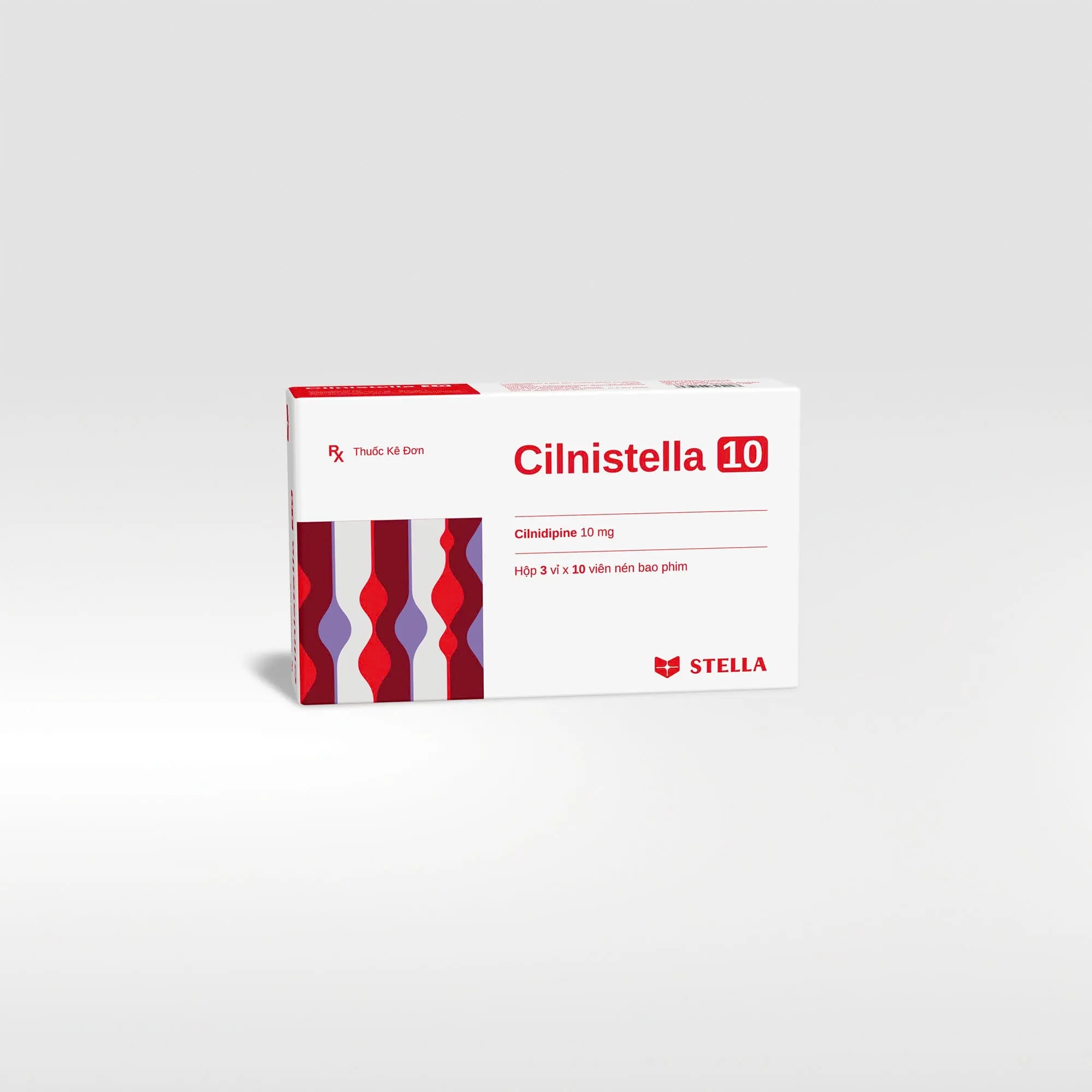 Cilnistella 10mg Stella (H/30v) – Kiểm soát huyết áp hiệu quả, an toàn cho người lớn